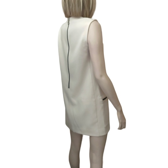 Rachel Roy Shift Dress with Seam Stitching Detail Large zippered pockets S-M - Picture 10 of 16